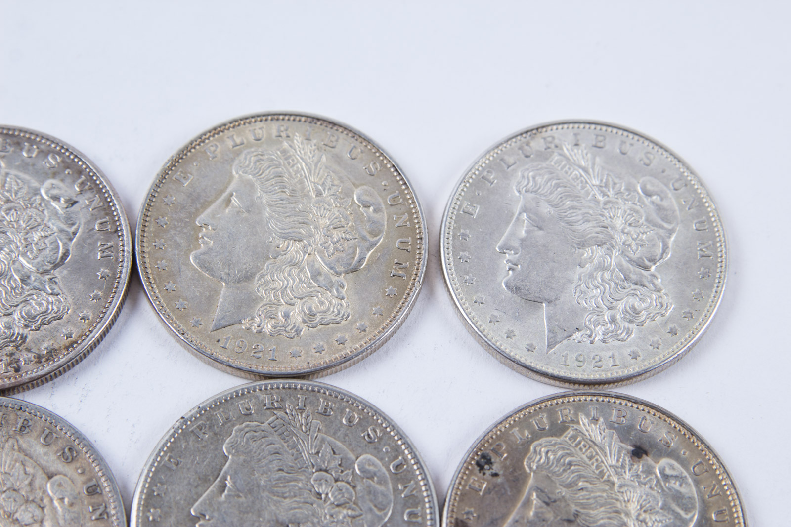 1921 Morgan Silver Dollar Set