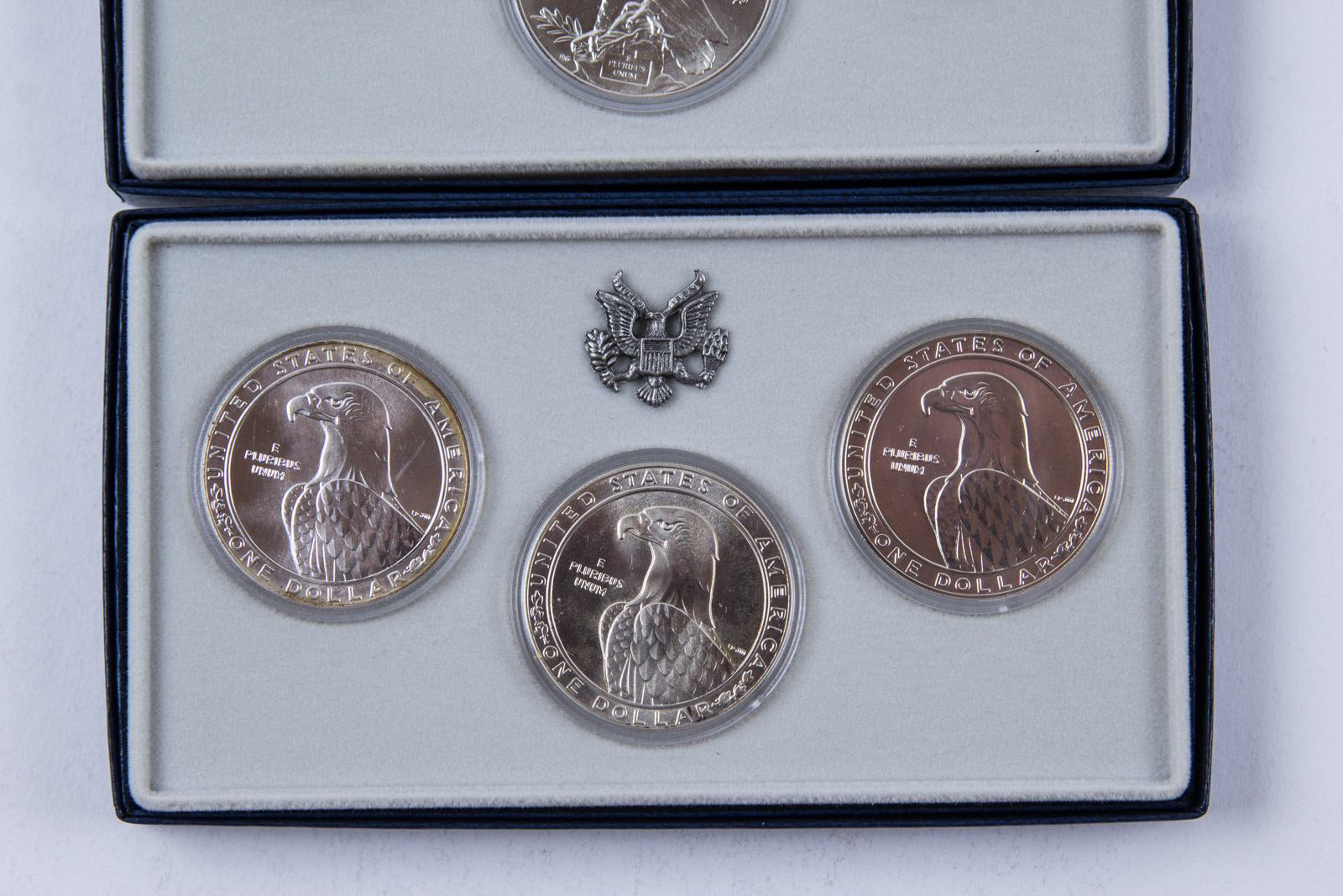1983 and 1984 Uncirculated Olympic Silver Dollars