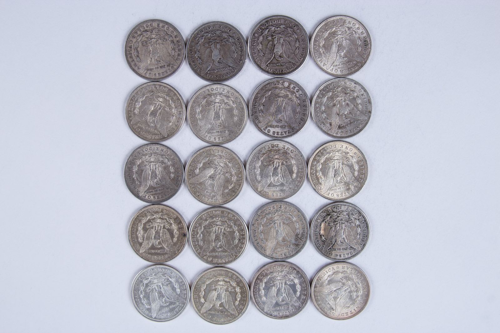 1921 Morgan Silver Dollar Set