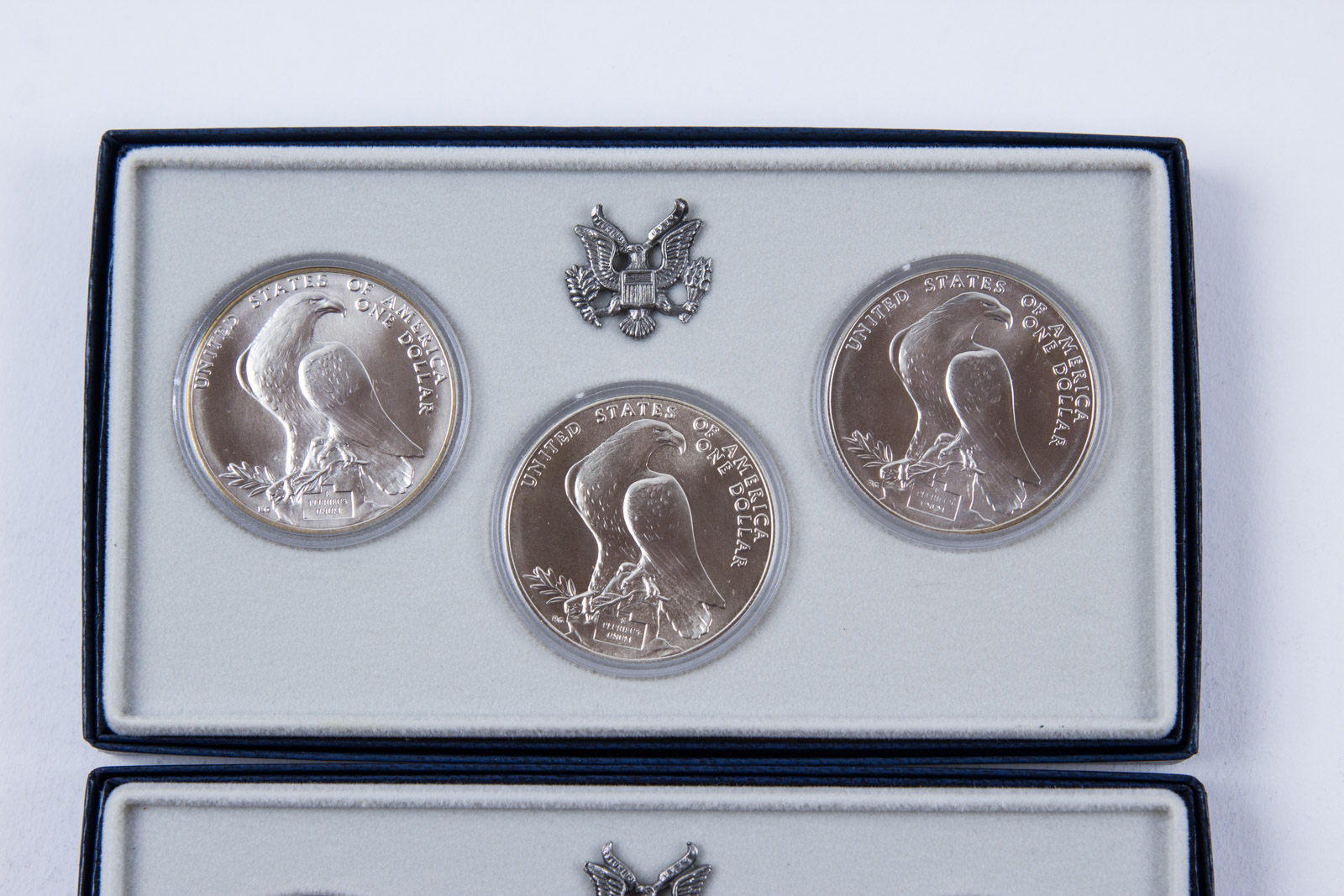 1983 and 1984 Uncirculated Olympic Silver Dollars