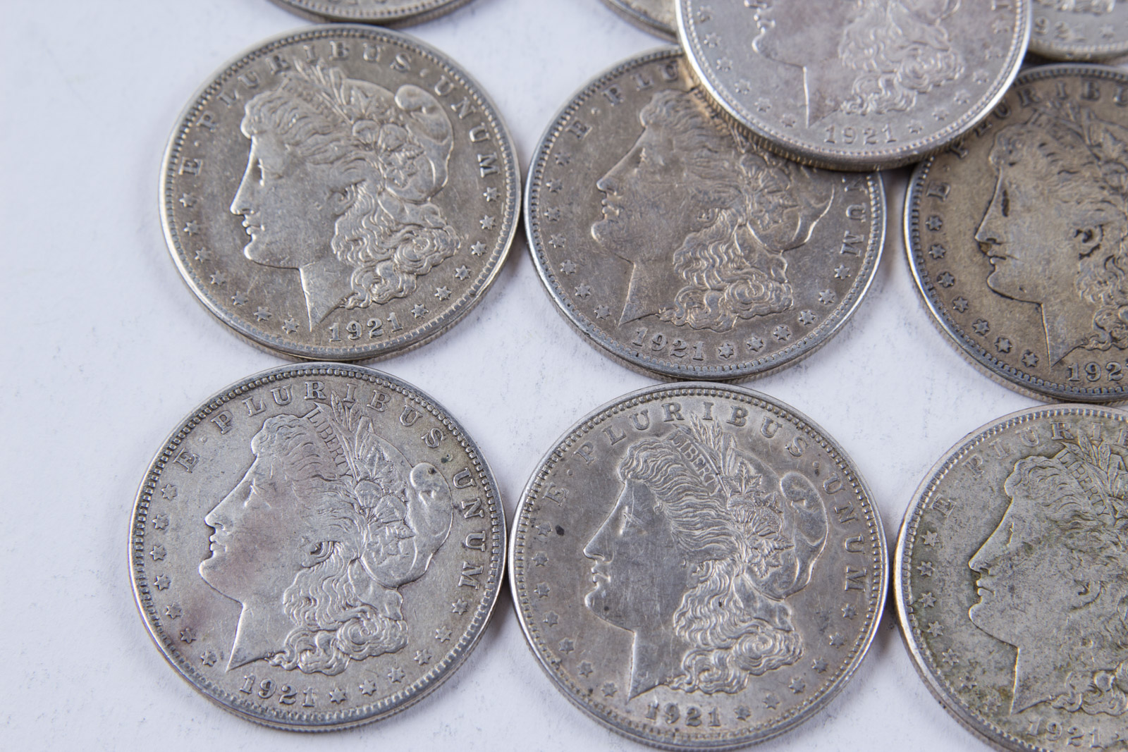 1921 Morgan Silver Dollar Set