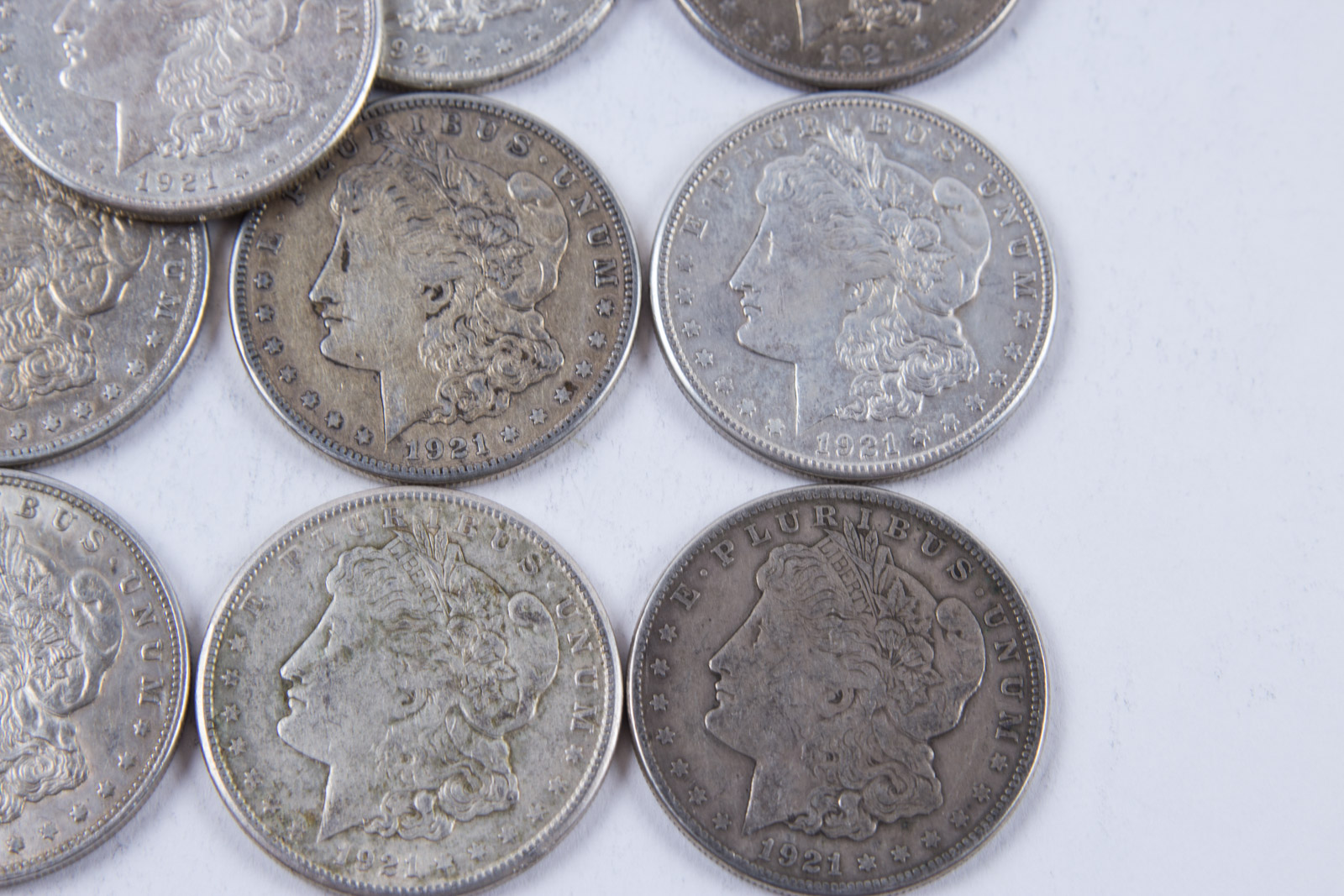 1921 Morgan Silver Dollar Set