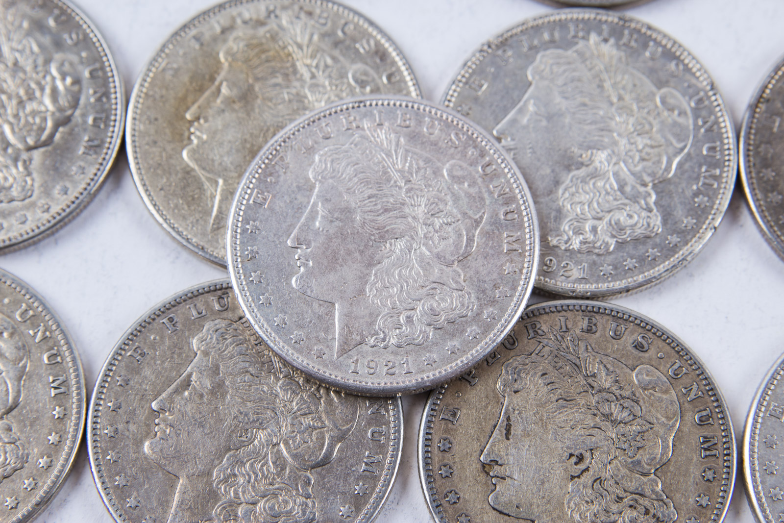 1921 Morgan Silver Dollar Set