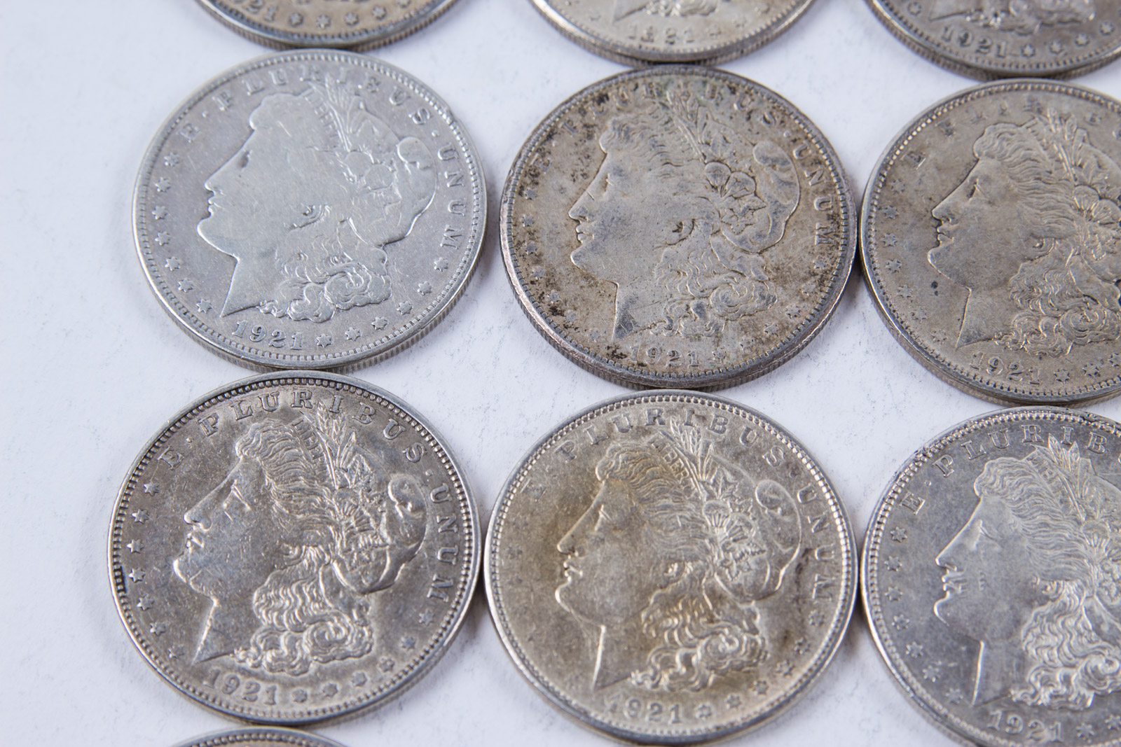 1921 Morgan Silver Dollar Set