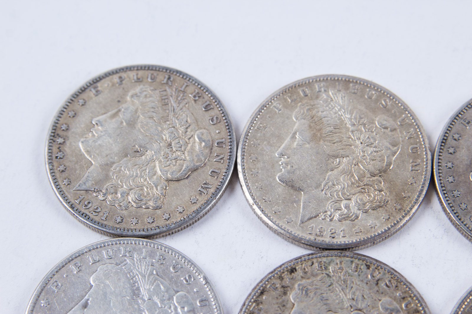 1921 Morgan Silver Dollar Set