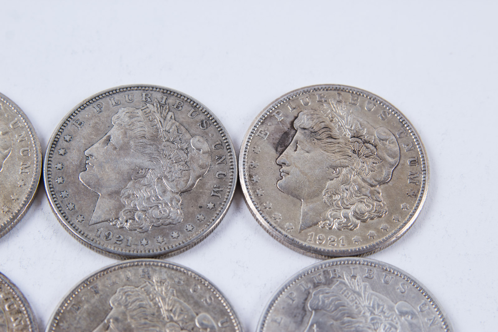 1921 Morgan Silver Dollar Set