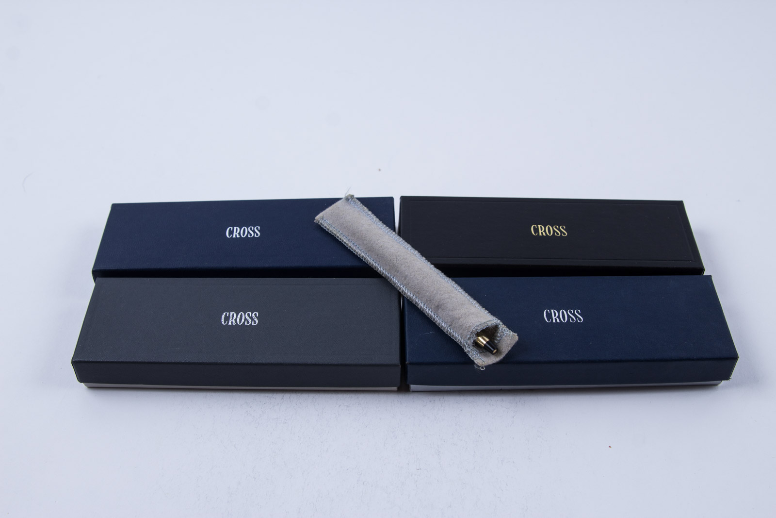 12K Gold Fill and Chrome Cross Pen Assortment