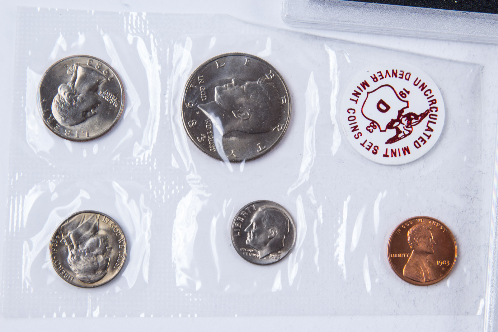 1983 Unites States Proof and Uncirculated Coin Set