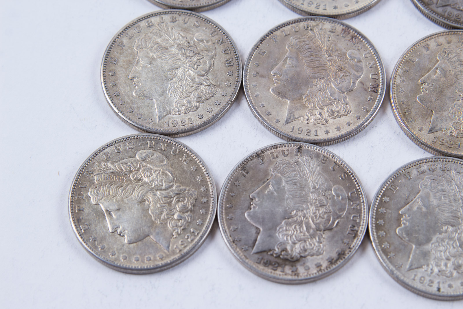 1921 Morgan Silver Dollar Set
