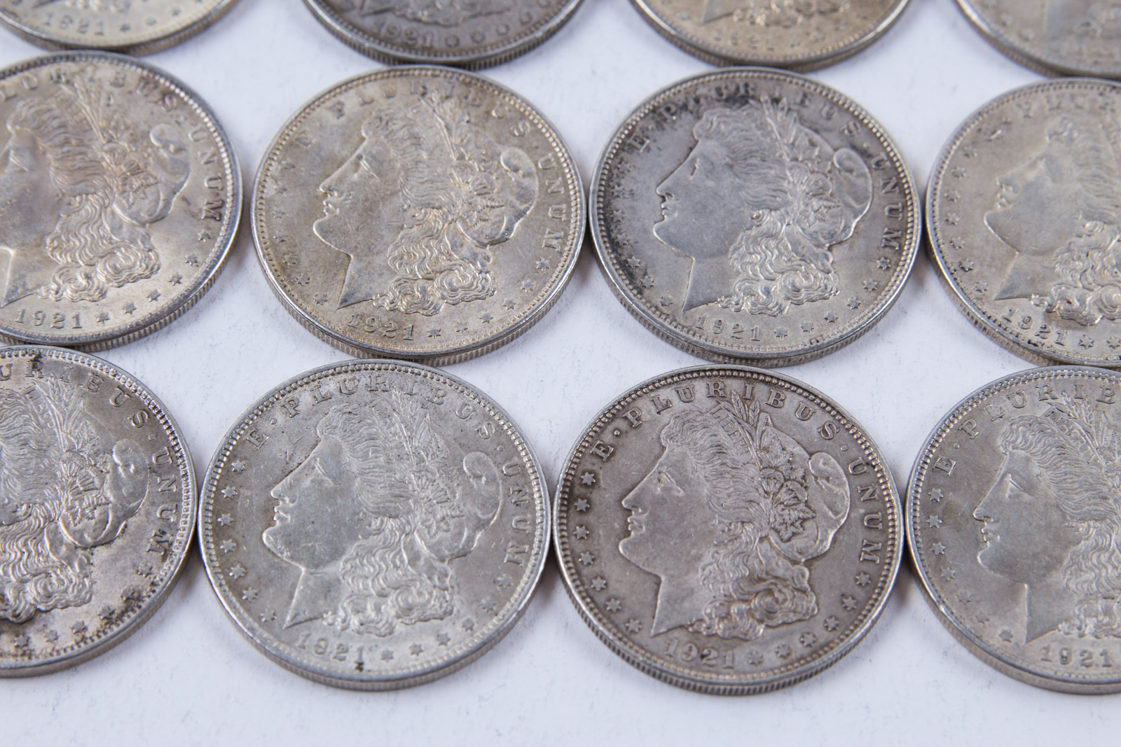 1921 Morgan Silver Dollar Set