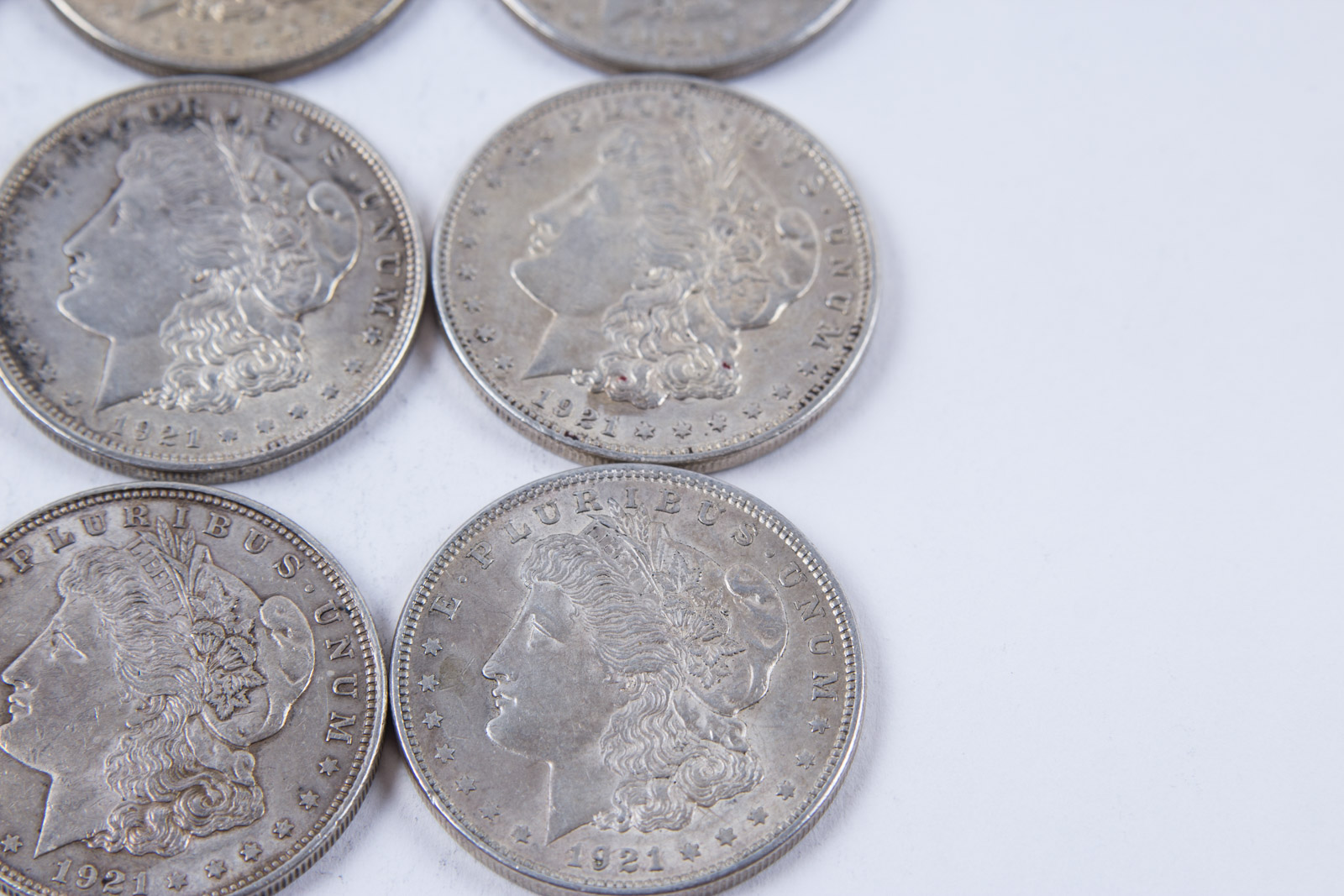 1921 Morgan Silver Dollar Set