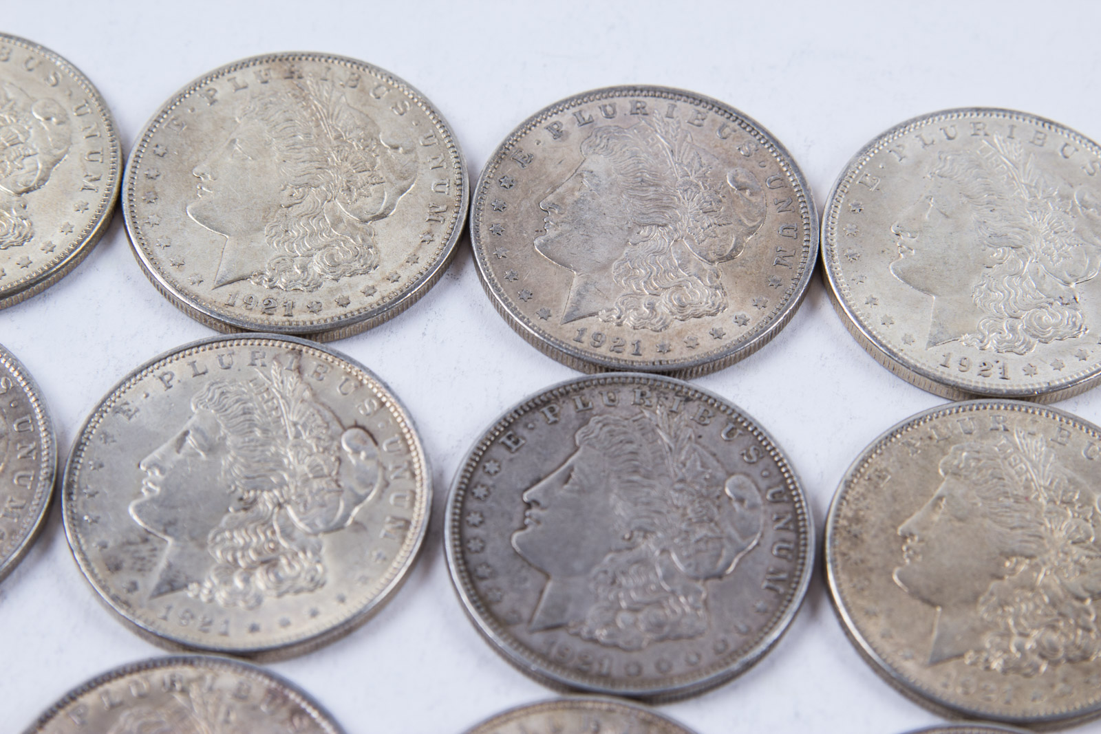1921 Morgan Silver Dollar Set