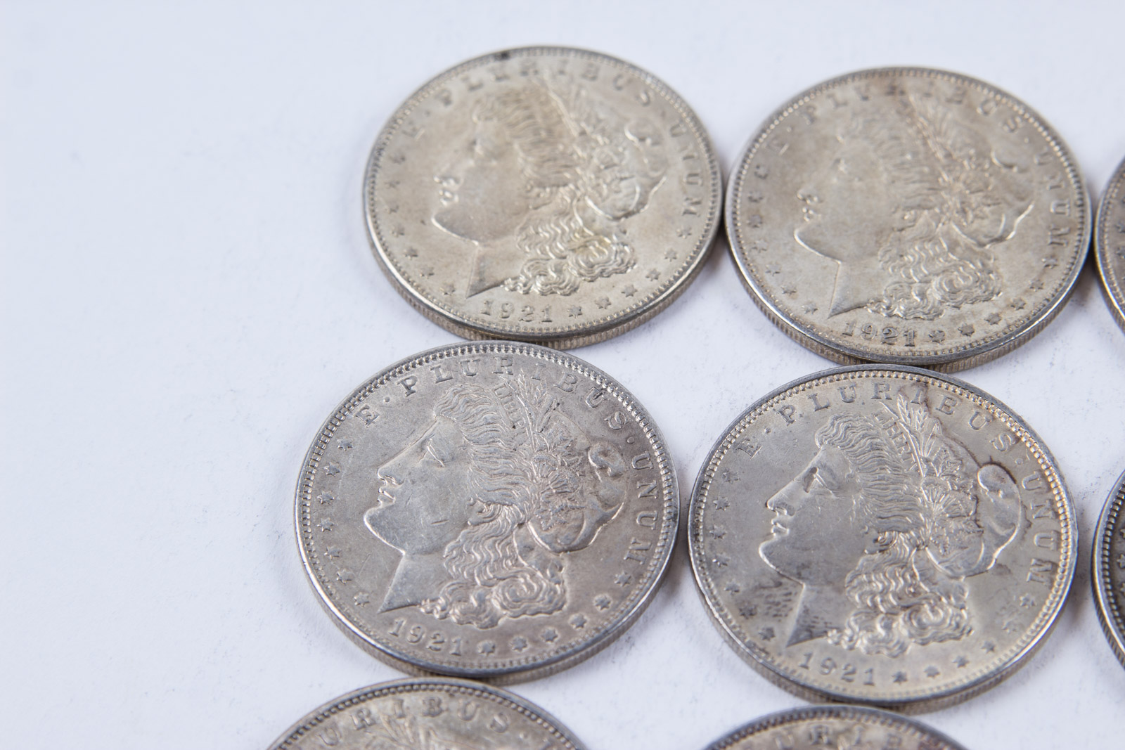 1921 Morgan Silver Dollar Set