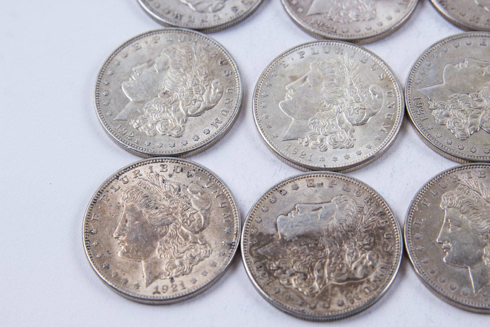 1921 Morgan Silver Dollar Set