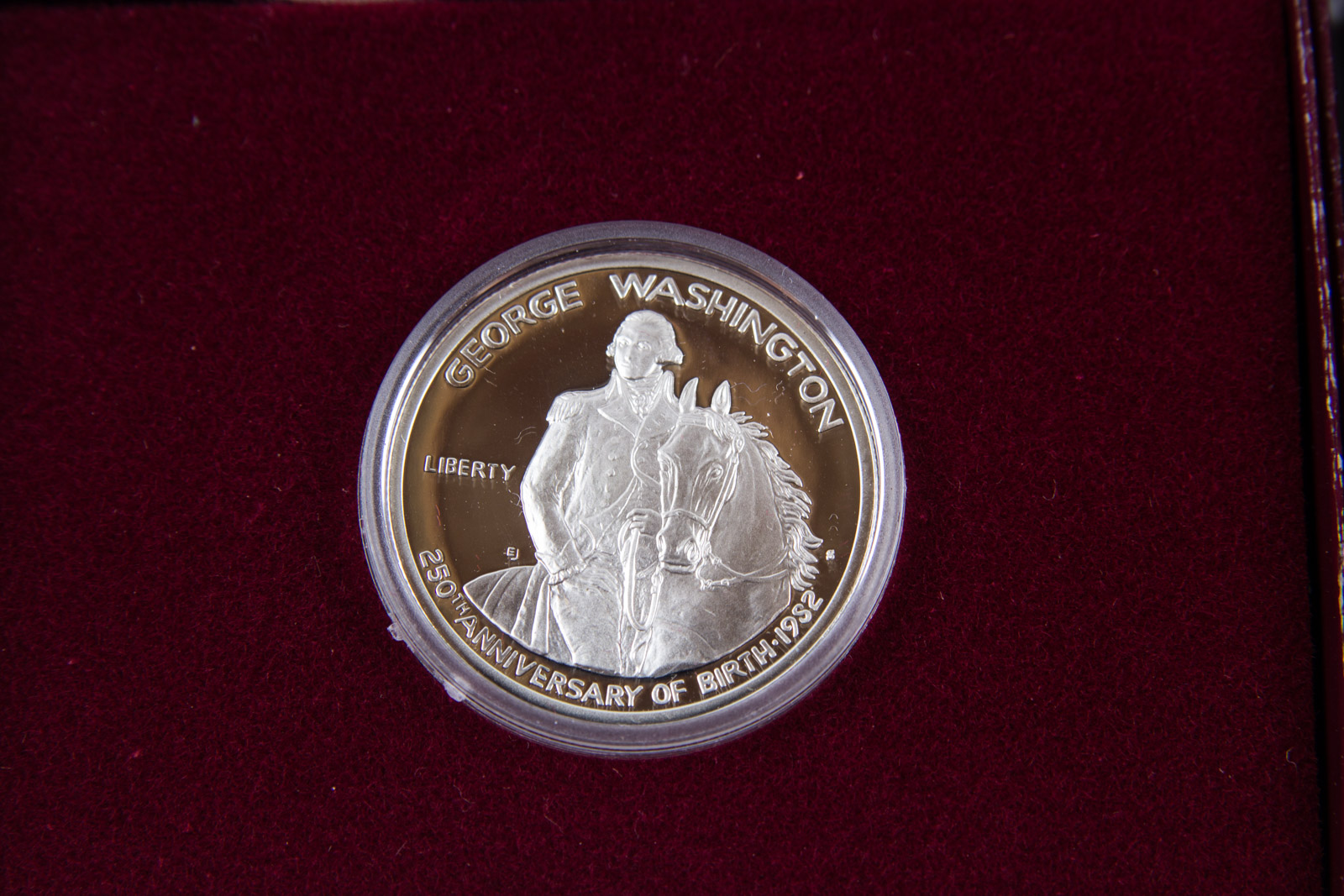 1982-S Washington Commemorative Silver Half Dollar Set