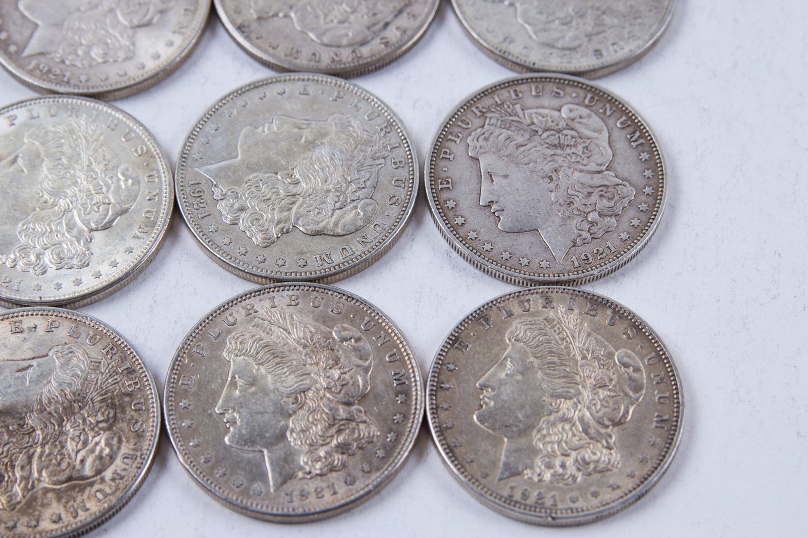 1921 Morgan Silver Dollar Set