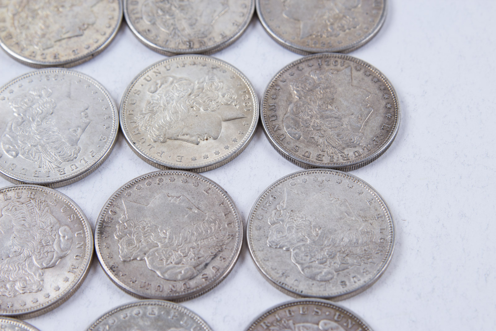 1921 Morgan Silver Dollar Set
