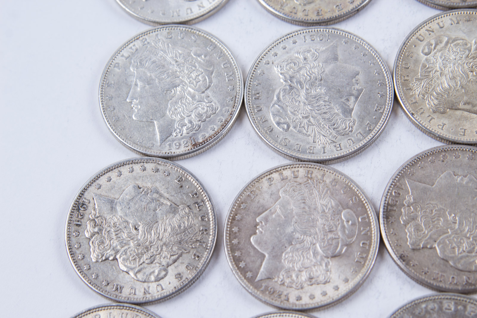 1921 Morgan Silver Dollar Set