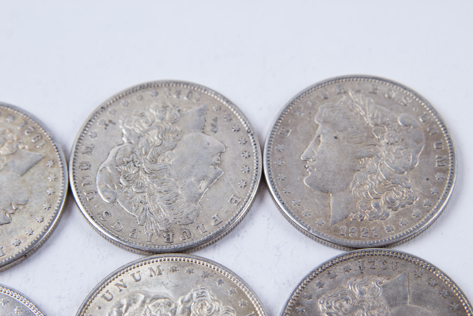 1921 Morgan Silver Dollar Set