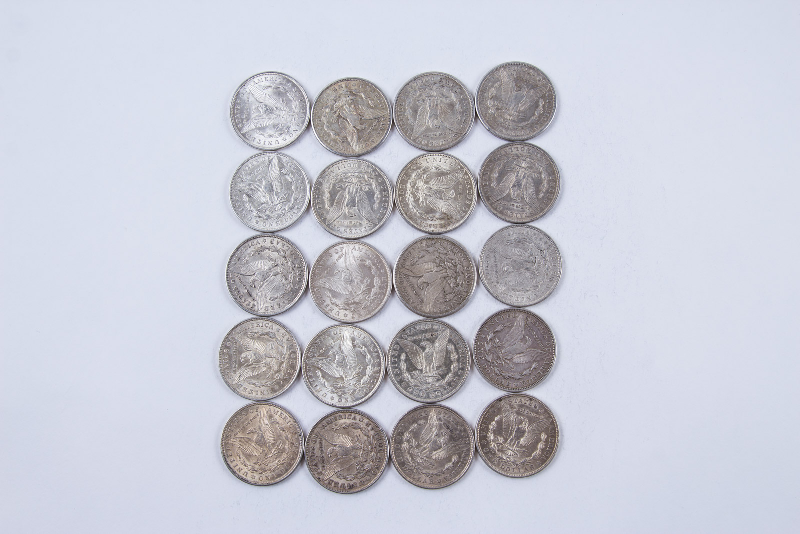 1921 Morgan Silver Dollar Set