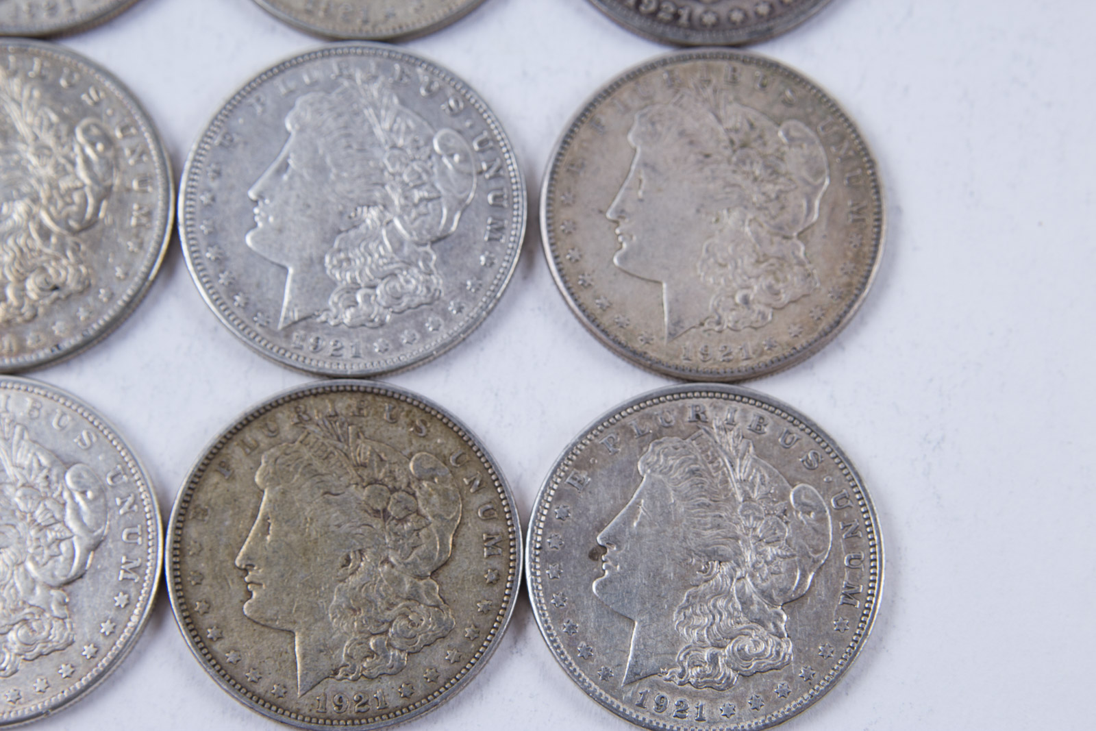 1921 Morgan Silver Dollar Set