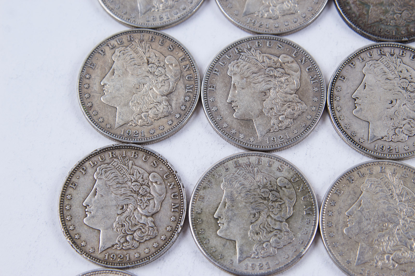 1921 Morgan Silver Dollar Set
