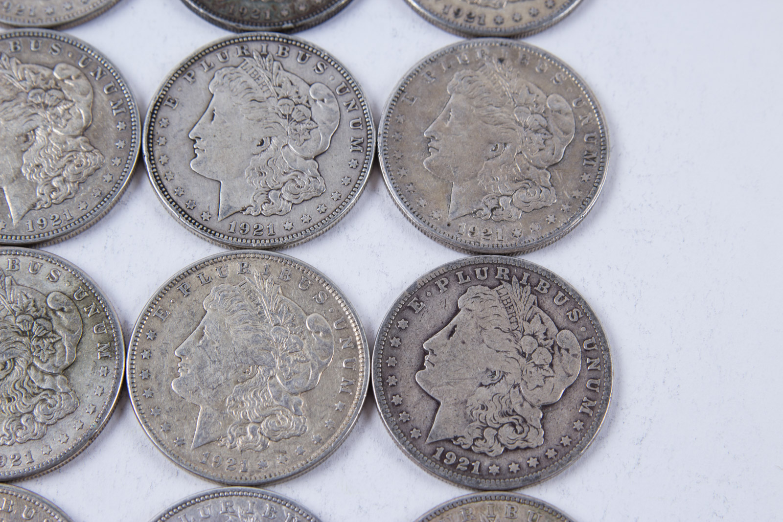 1921 Morgan Silver Dollar Set