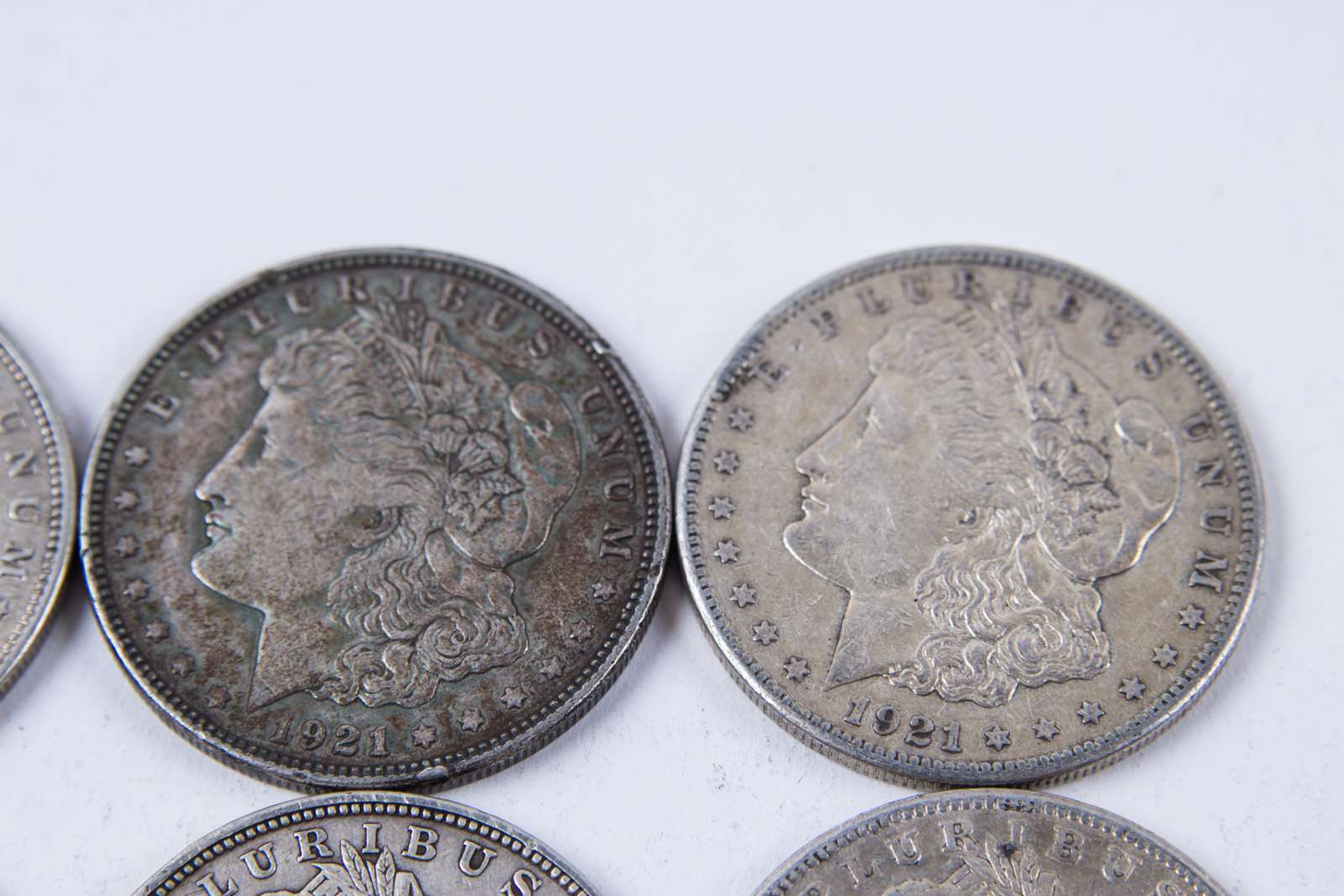 1921 Morgan Silver Dollar Set