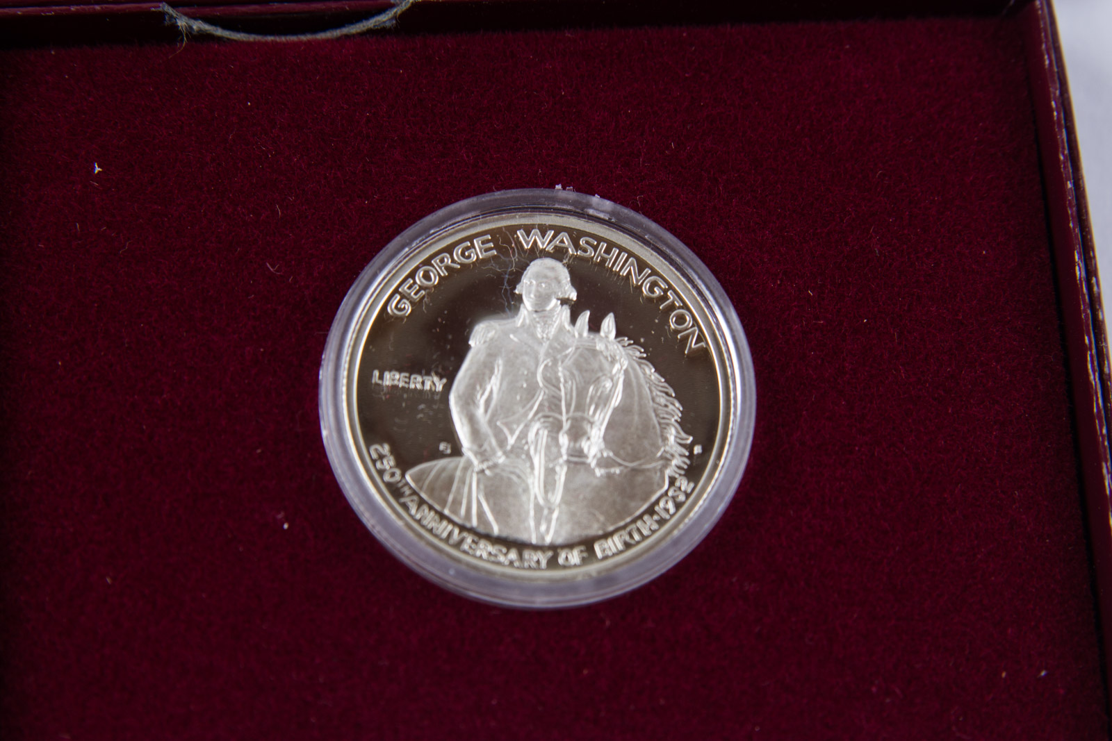 1982-S Washington Commemorative Silver Half Dollar Set