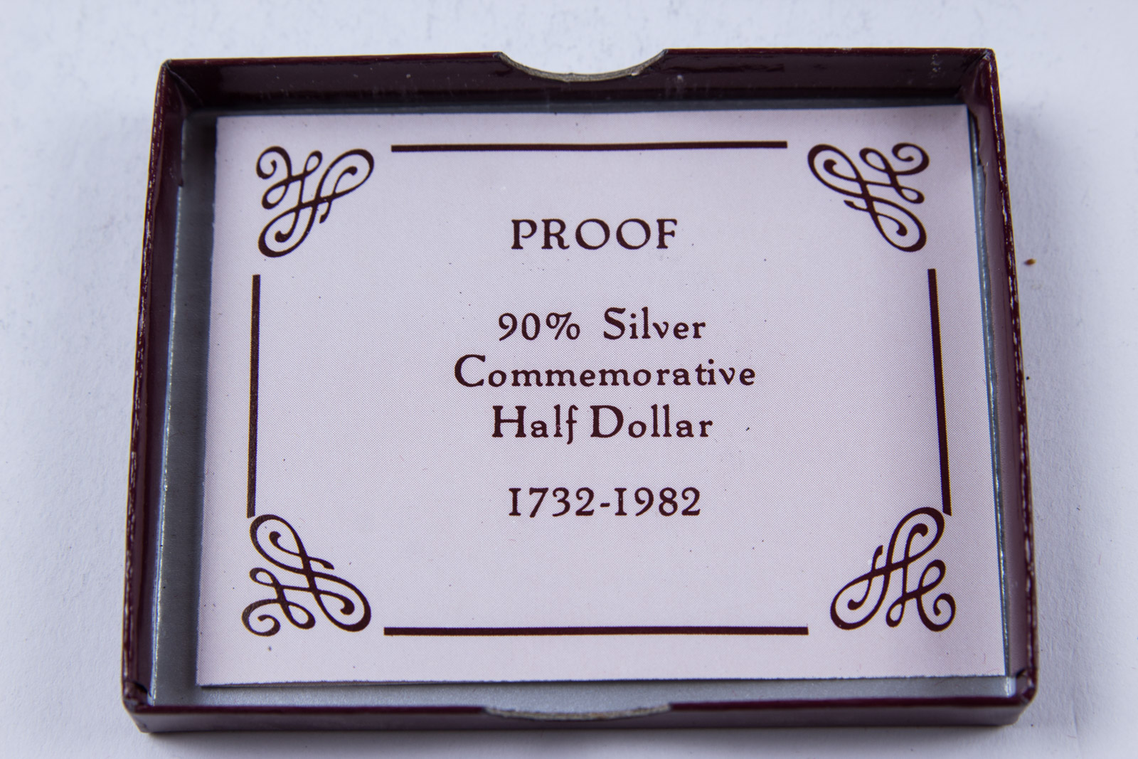 1982-S Washington Commemorative Silver Half Dollar Set