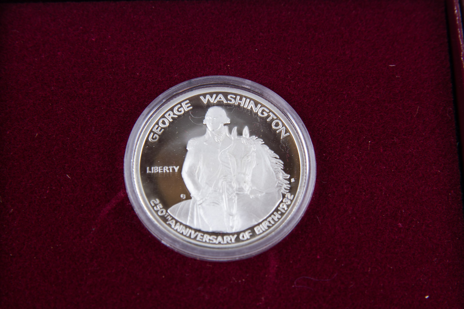 1982-S Washington Commemorative Silver Half Dollar Set