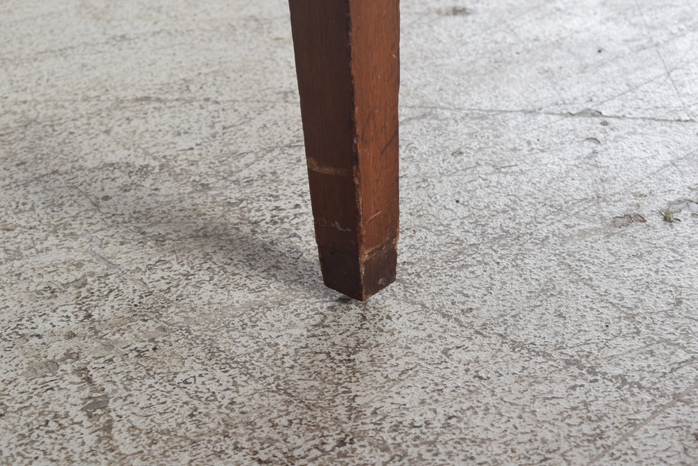 Inlaid Walnut Veneer Arts and Crafts Style Dining Set Flint's Fine Furniture