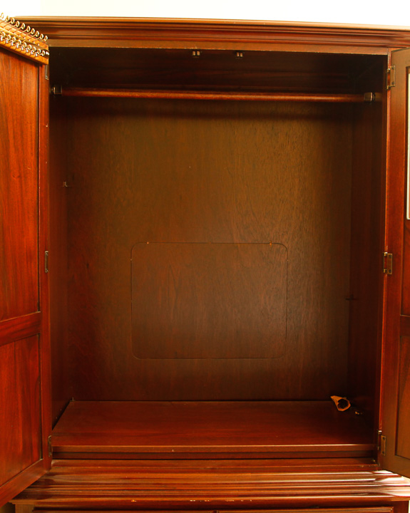 Vintage Mahogany Armoire by Jamestown Sterling
