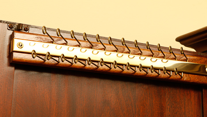 Vintage Mahogany Armoire by Jamestown Sterling