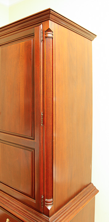 Vintage Mahogany Armoire by Jamestown Sterling
