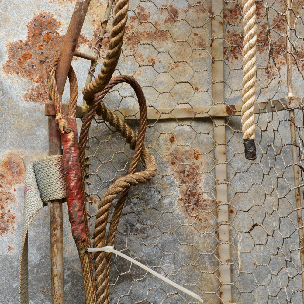 Circa 1940's Portable American Navy Stokes Basket Metal Stretcher