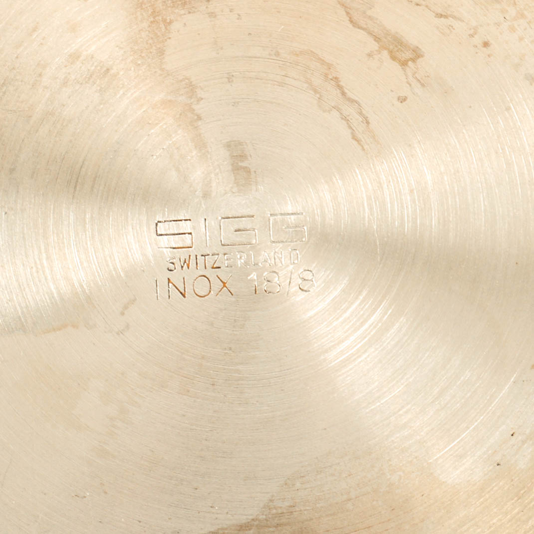 Vintage Sigg Fondue Pot and Buffet Items