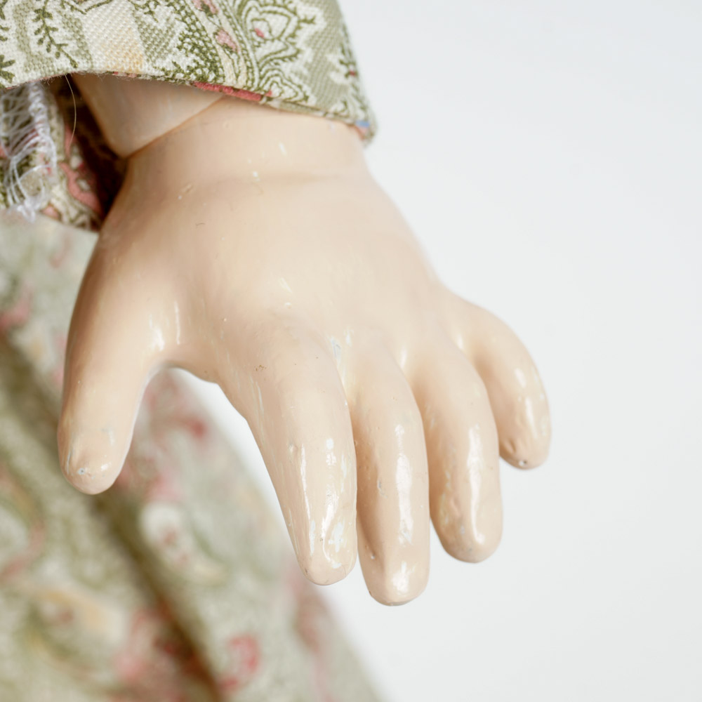 Large Vintage German Porcelain Doll