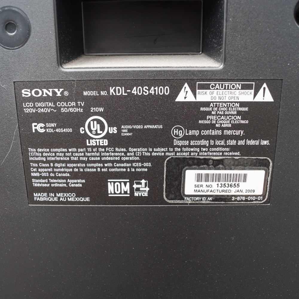 Sony Bravia Television