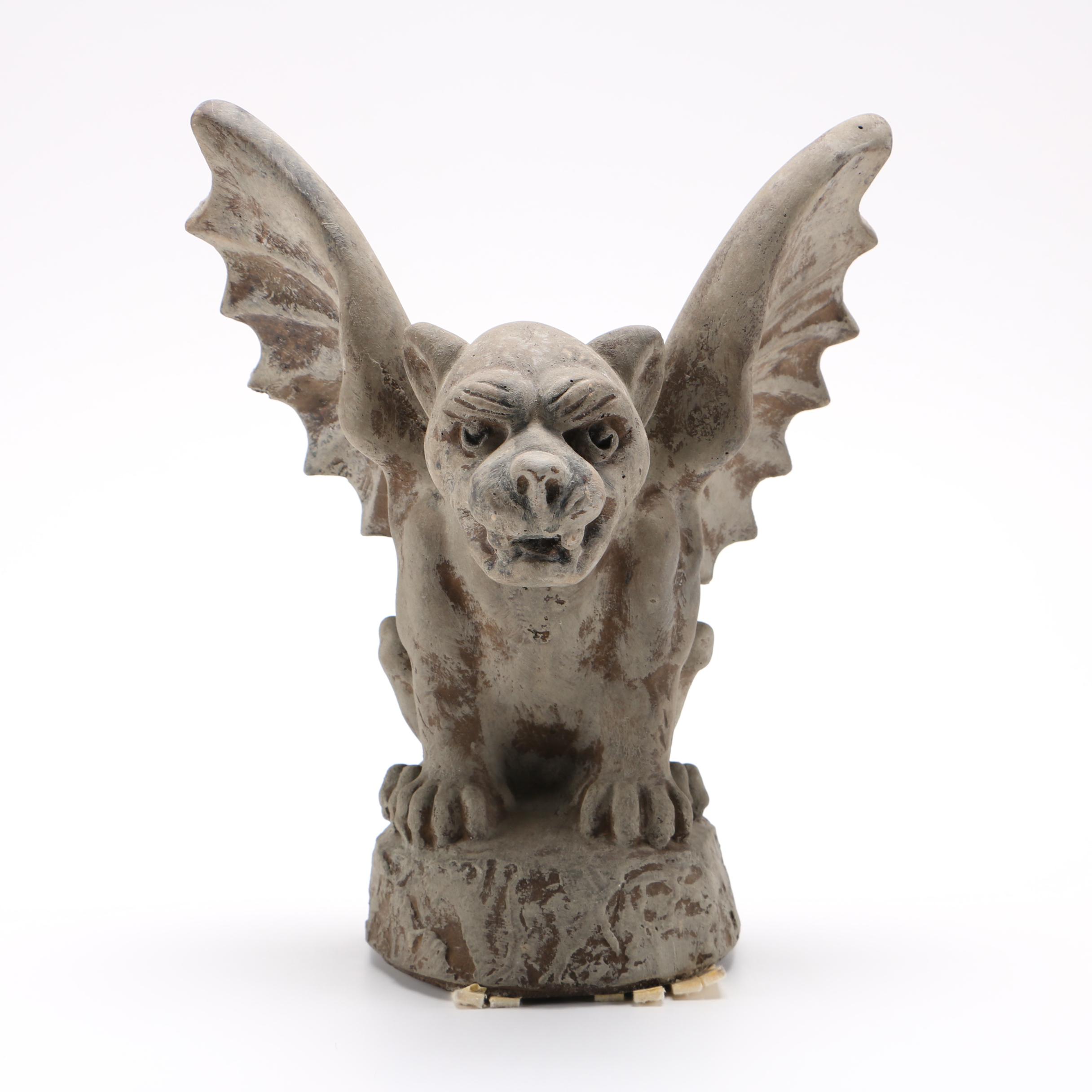 Ceramic Gargoyle Statue