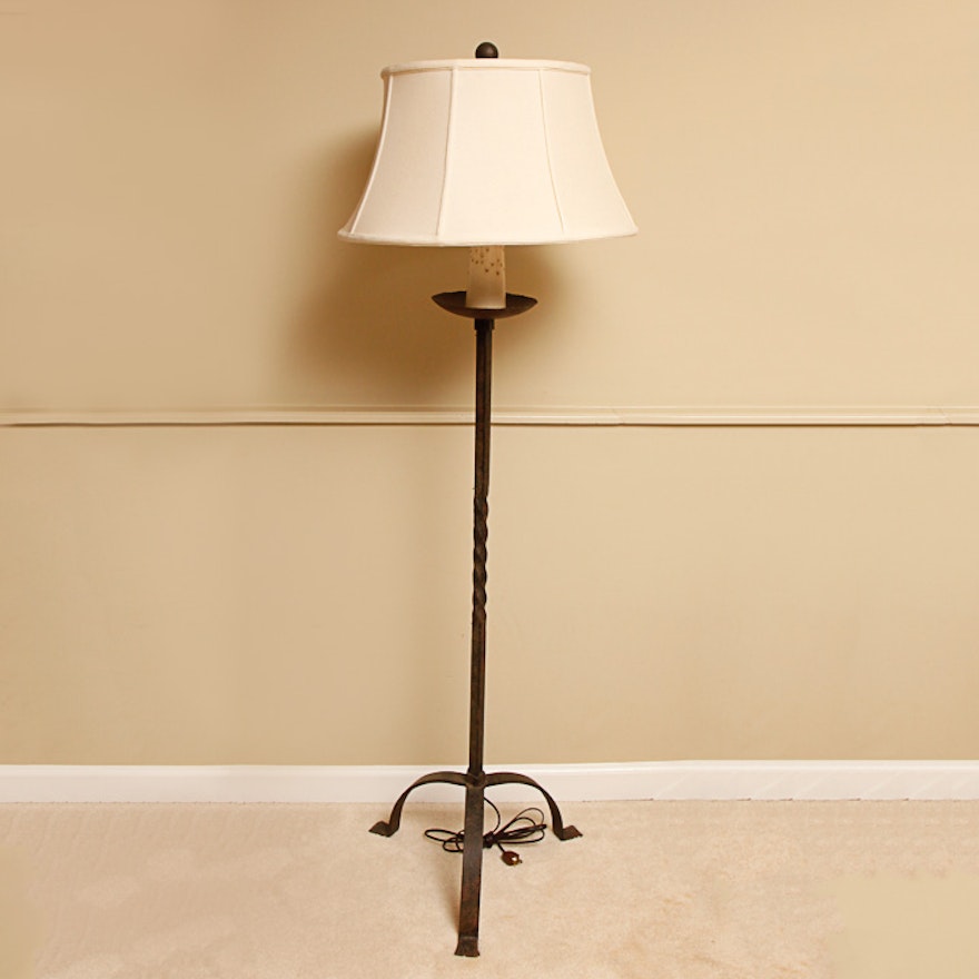 Wrought Iron Floor Lamp