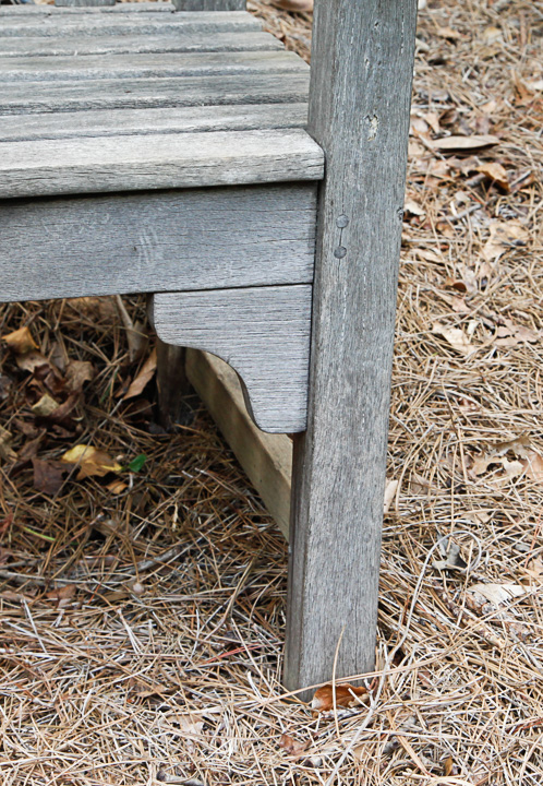 Oxford Garden Curved Wooden Bench