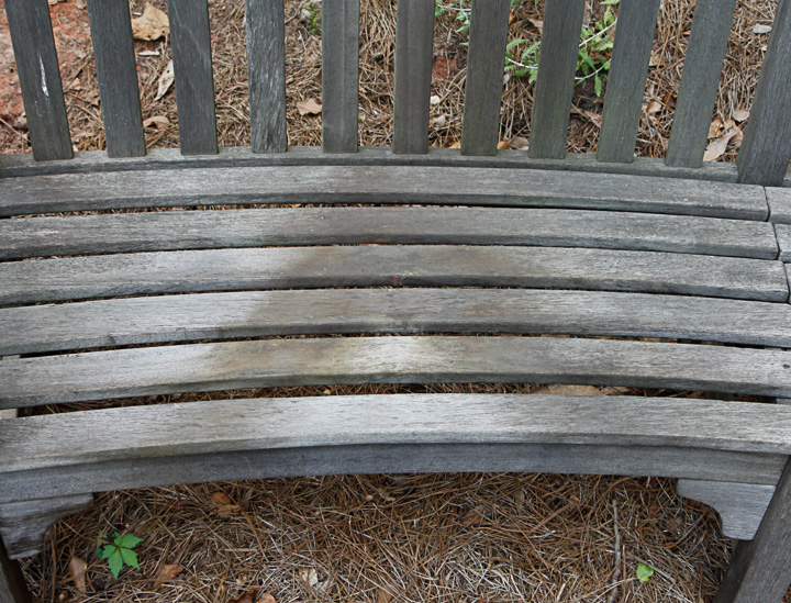 Oxford Garden Curved Wooden Bench