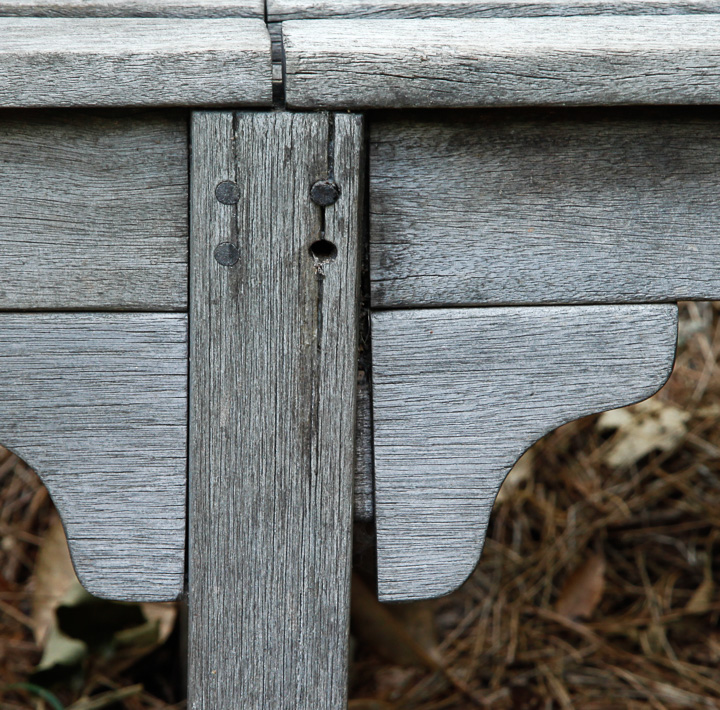 Oxford Garden Curved Wooden Bench