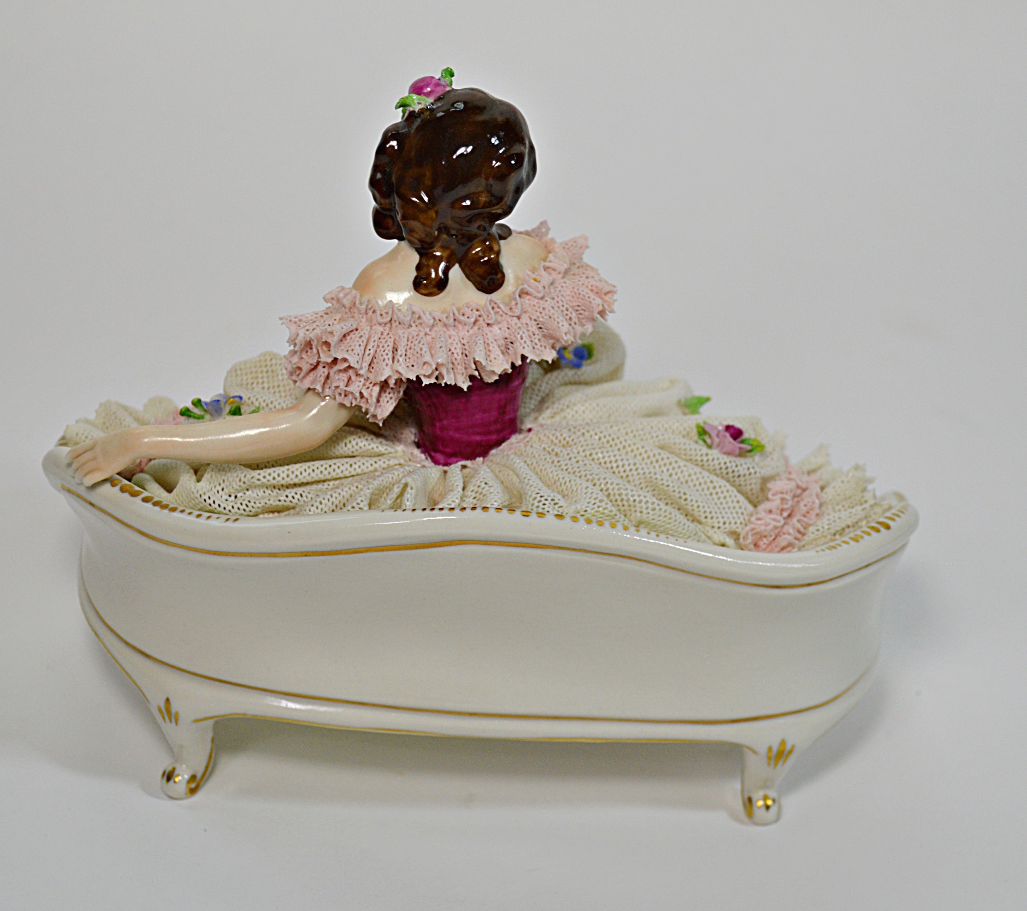 Antique Dresden Porcelain Figurine