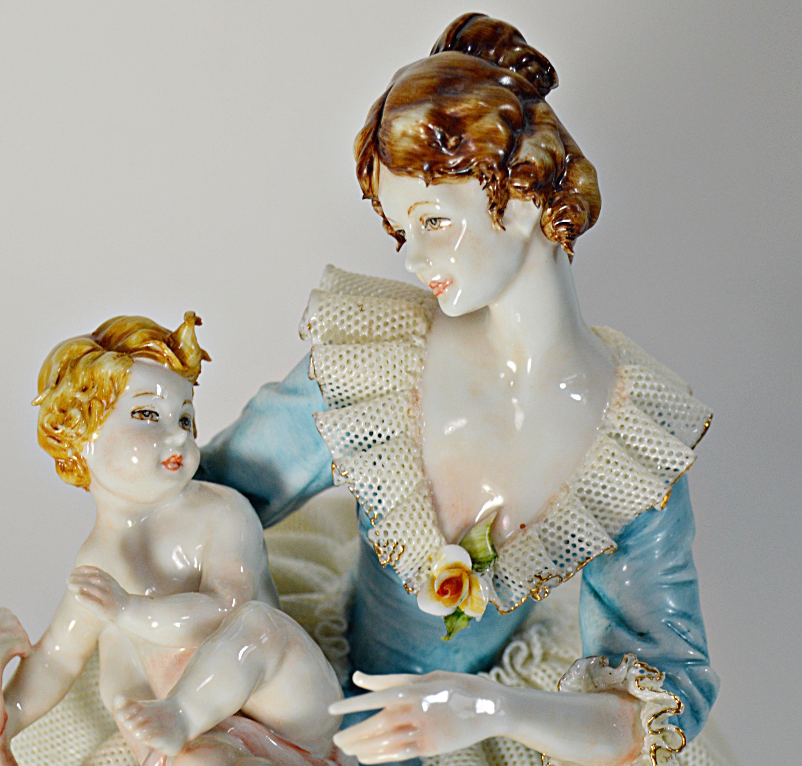 Vintage Italian Tiche Porcelain Figurine