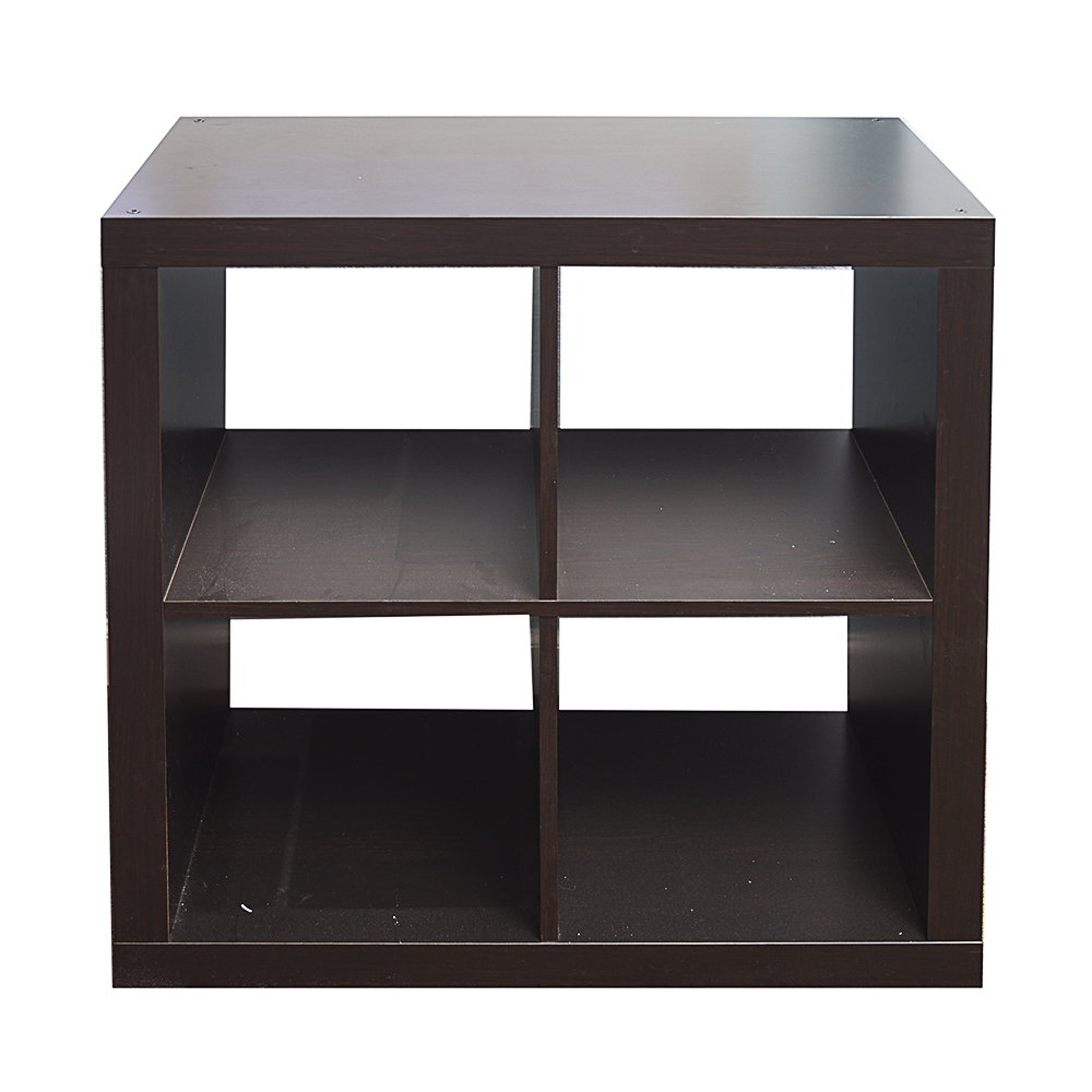 Black Cube Shelving Unit