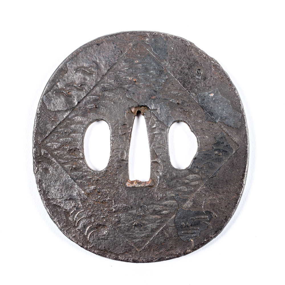 Pair of Antique Japanese Tsuba Sword Guards