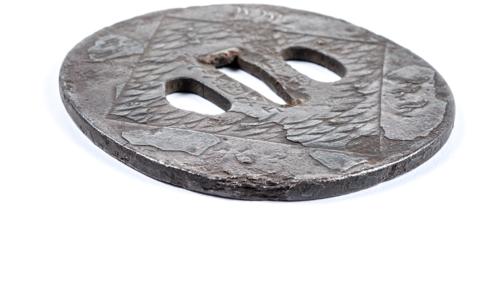 Pair of Antique Japanese Tsuba Sword Guards