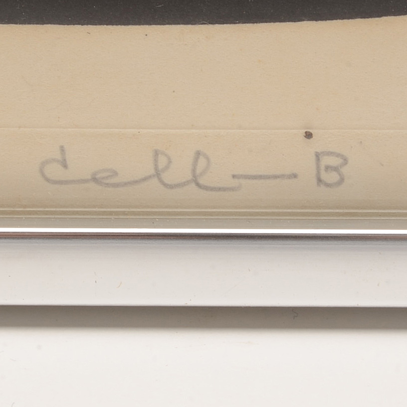 Haku Maki Signed Limited Edition Embossed Woodblock "Cell-B"